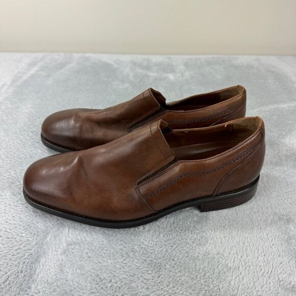Johnson & Murphy Brown Leather Shoes Men’s Size 9.5 US - Picture 7 of 11